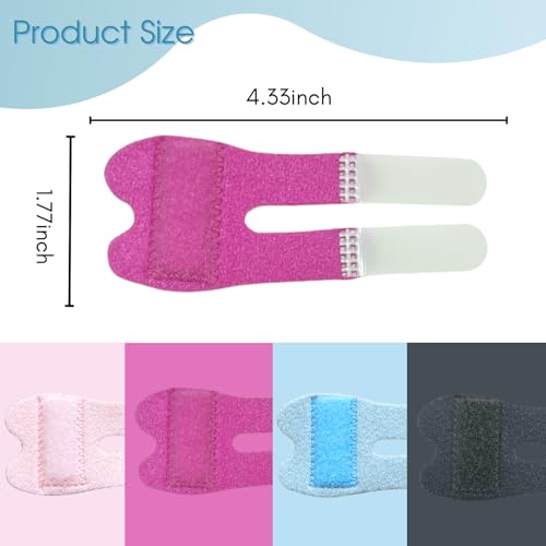 4-Piece Finger Splint Set for Pain Relief & Support