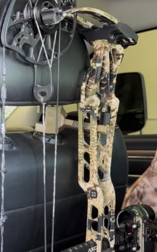 Heavy Duty Headrest Gear Hanger - Holds 100+ lbs, Tool-Free Installation