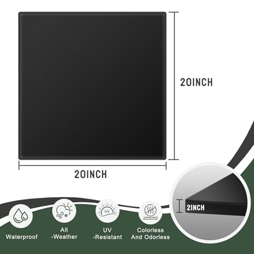 12 Pack Golf Wall Padding | 20"x20"x2" Foam Protection Panels