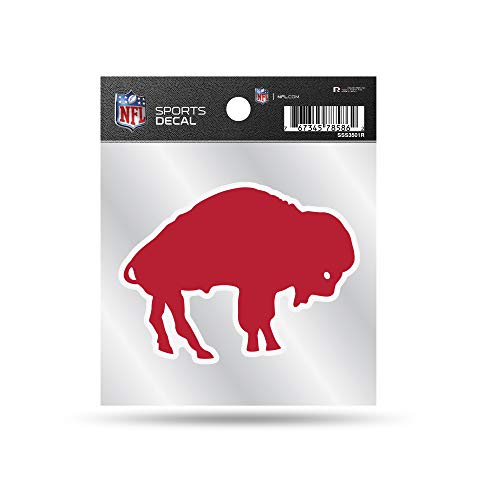 NFL Retro 4x4 Die-Cut Decal - Buffalo Bills Team Color
