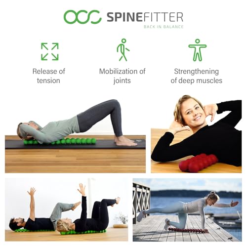 Spinefitter Massager for Back & Balance - Green