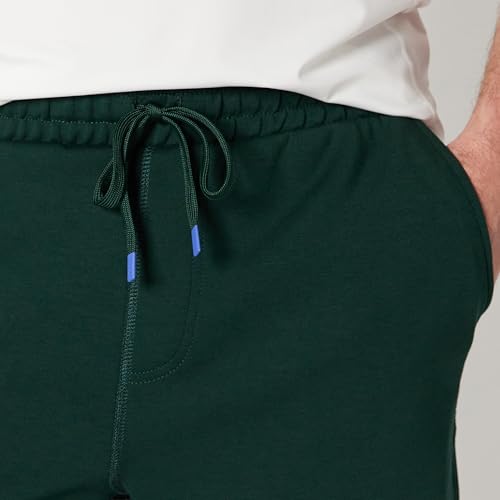 Amazon Essentials Men's Active Sweat Athletic Shorts Large Dark Green