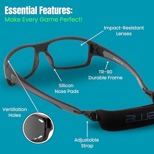 Sports Protection Goggles with Photochromic Lenses - Black/Gray