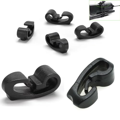 25 Pack Tactical Gear Clip Buckle Lock for Strap Management