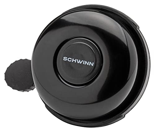 Classic Black Bike Bell - Easy Installation, Loud Sound, One Size