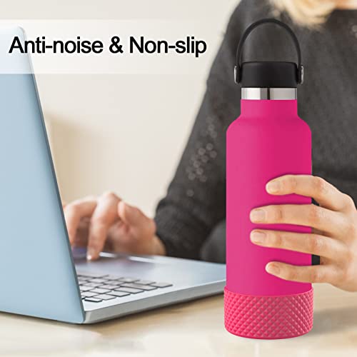 Silicone Water Bottle Boot for Stanley Tumbler 20-40oz - Pink