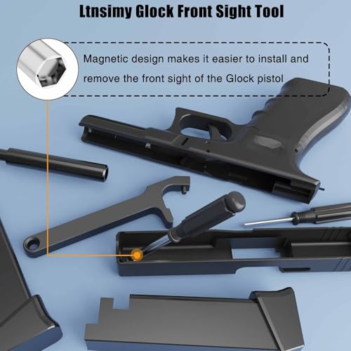 Glock Tool Kit with Storage Bag - Front Sight & Magazine Disassembly Tools - Gen2