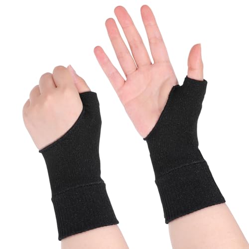Compression Arthritis Gloves for Pain Relief - 2 Pcs Fingerless