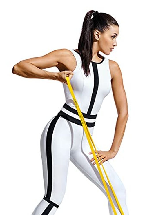 CanDo Intensity Loop - 40-inch Exerciser Resistance Band for Physical Therapy, Strength Training, Rehabilitation, and Exercise
