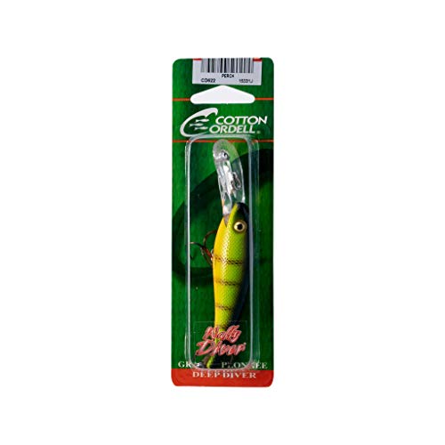 Wally Diver Fishing Lure - 3 1/8", 1/2 oz - Perch