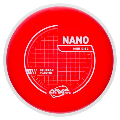 Nano Disc Golf Mini Marker - Neutron Plastic, PDGA Approved