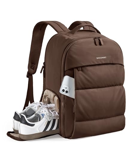 Travel Backpack for Women with Shoe Compartment & Wet Pocket