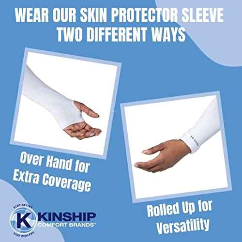 Arm Protector Sleeves for Elderly Thin Skin, Bruising, Abrasion, Sun Protection, Men and Women