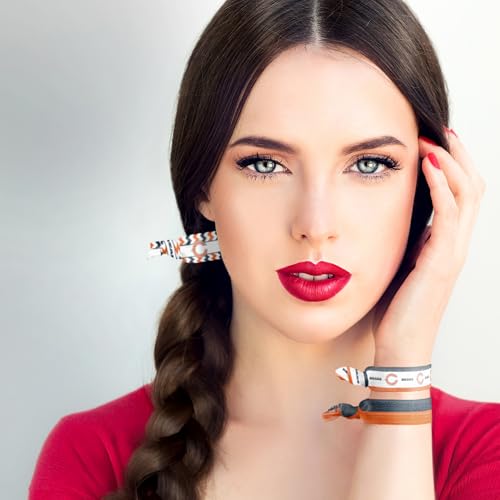 NFL Chicago Bears Knotted Hair Tie Set - 5 Soft Ties