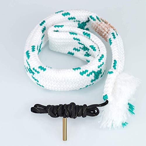 Gun Bore Cleaner Rope Kit - 12 GA Gauge for Rifles, Pistols & Shotguns