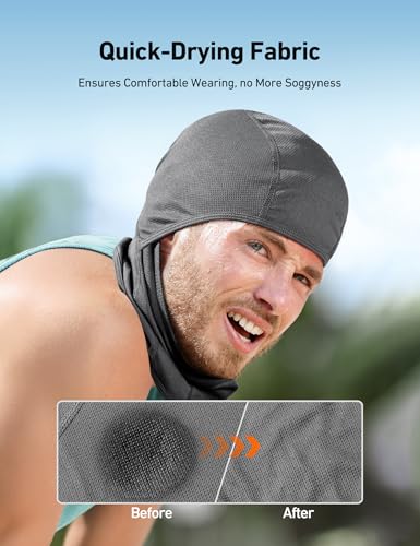 Windproof UV Protection Ski Mask Balaclava - Grey