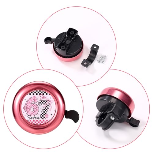 Leopard Print Bike Bell for Kids - Loud Clear Sound