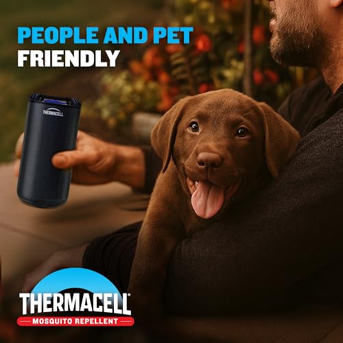 Thermacell Linen Fuel-ZoneGuard Base Patio Mosquito Repeller 1 Pack