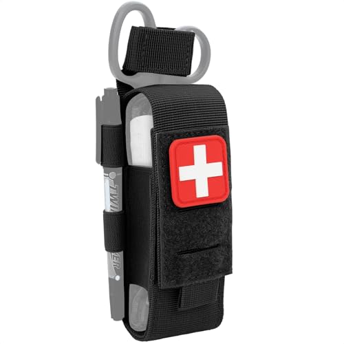 Tactical Tourniquet Pouch Holder - Quick Access, Black
