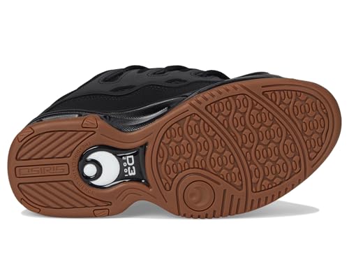 Skate Shoe - Osiris D3 2001 Men's - Size 9.5 Black/Gum
