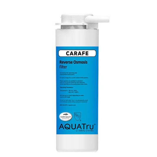 AquaTru Carafe AT100 Reverse Osmosis Filter | Reduces Arsenic, Lead, Parasitic Cysts, Copper, and More | Filters Impurities Down to 1/10000 of a Micron!