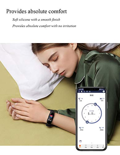 Replacement Bands for Xiaomi Mi Band 5/6/7 & Amazfit Band - Black, Blue, Navy, Green, White