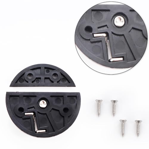 Boat Door Hatch Latch - 2 Pcs Marine Grade Nylon, 2-1/4"