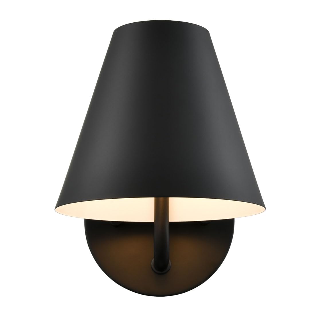 DIRYZON Industrial Wall Sconces Set of Two,Metal Barn Wall Lights for Bedroom,Black Sconce Lighting for Living Room Kitchen Hallway