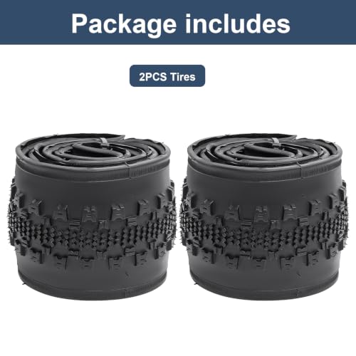 YunSCM 700C Gravel Bike Tires 700x38C Black02 Durable Off-Road Tire