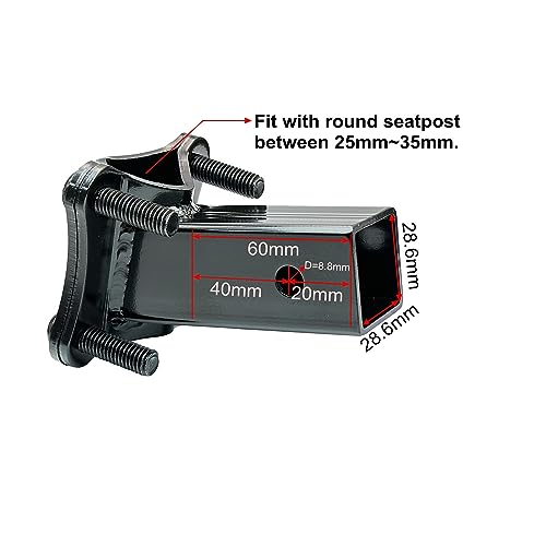 Spare Hitch for WeeRide Co-Pilot Kids Bike Trailer - Steel