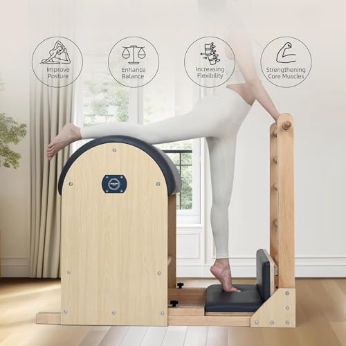 Pilates Ladder Barrel - Premium Wood Strength Training Equipment