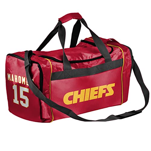 Kansas City Chiefs Duffel Gym Bag - Lightweight & Water Resistant