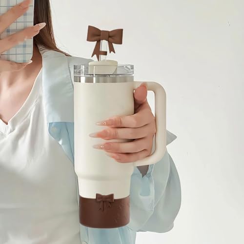 Silicone Protective Boot for Stanley & Hydroflask - Brown-26