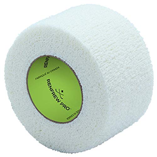 Stretch Grip Tape for Hockey Sticks - White, 1.5" x 6yd