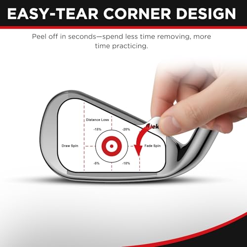 Golf Impact Tape - 156pcs Right-Handed for Iron, Wood & Fairway Clubs