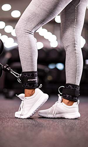 Ankle Straps for Cable Machine - Premium Leg Pulley Attachments