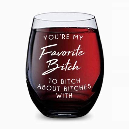 Stemless Wine Glass - Unbreakable Tritan Plastic, 16 oz