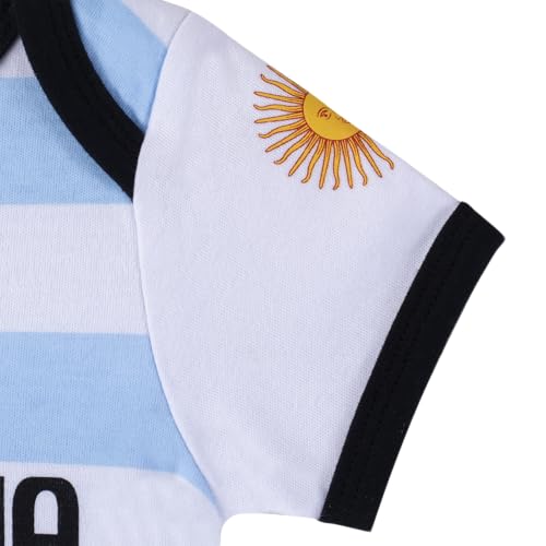 Soccer-Themed Baby Bodysuit 3-6 Months - Sporty Infant Onesie