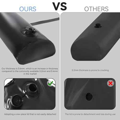 2 Pack 6 ft Flood Barrier for Home, Reusable Outdoor Water Barriers,Water Barrier for Flooding,Sand Bags for Flooding,Flood Barrier for Home Flood Prevention for Rainy Season 0.6MM Thick