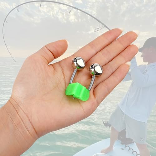 Fishing Bells for Rods - Catfish Bite Alarm Clip On Bells, 12 Pack