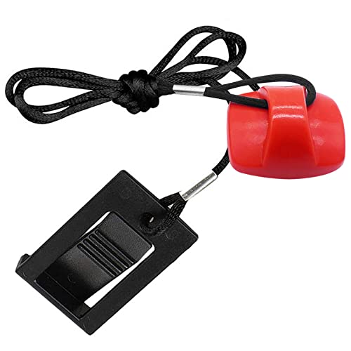 Treadmill Safety Key - Magnetic for Various Brands - Black