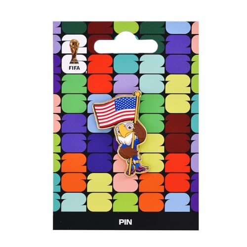 FIFA World Cup 2026 Mascot Selfie Pin - 1.5 Inch Clutch