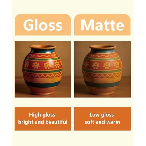 100ml Varnish ? Clay Glaze for Air Dry Clay, Helps Prevent Cracks, Scratches & Wear, While Adding a Clear Glossy Finish (Matte)