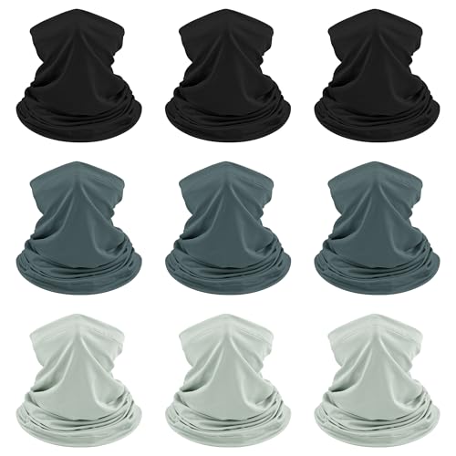 Men's Breathable Sun Protection Balaclava Gaiter Face Mask - Cooling Neck Cover