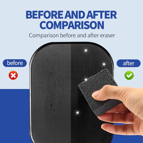 2-Pack Pickleball Paddle Eraser - Quick & Effective Cleaning Tool