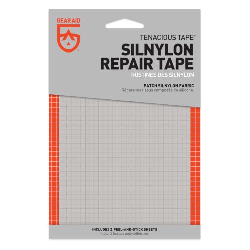 Silnylon Repair Patches - Peel-and-Stick 3"x5" for Tents & Gear