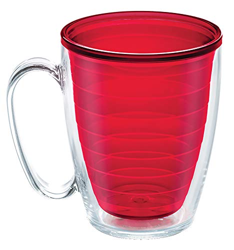 Tervis 16oz Red Double Wall Insulated Travel Mug - Made in USA