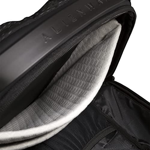 Alienware Horizon Commuter Backpack, AW423P, Padded shoulder straps and back, RFIDsafe pocket, Anti-scratch lining, Black