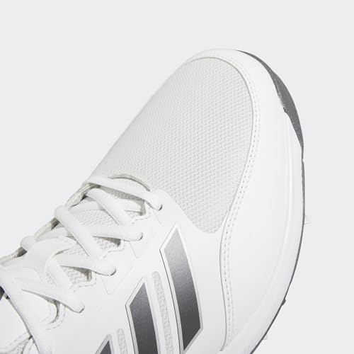 adidas Tech Response 3.0 Golf Shoes - White/Dark Silver Metallic