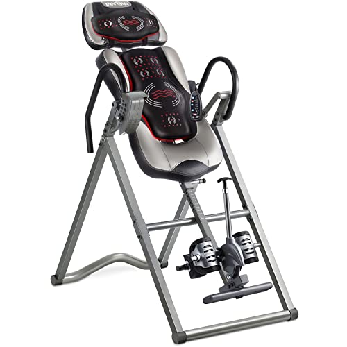 Inversion Table with Heat & Massage - Adjustable Therapy Table